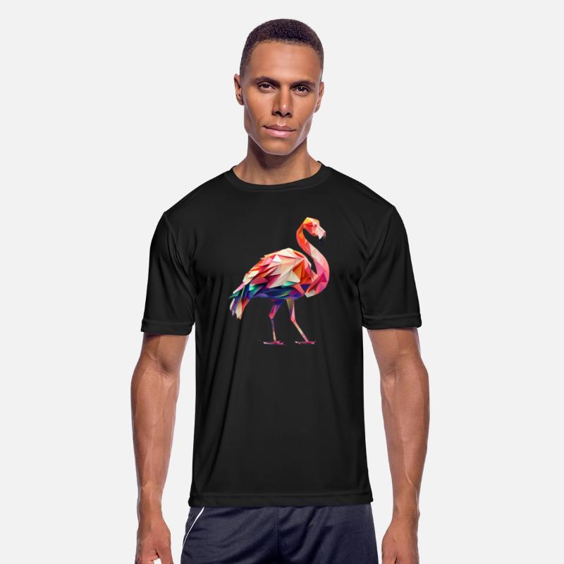 Vibrant Origami Flamingo - Handmade Art for