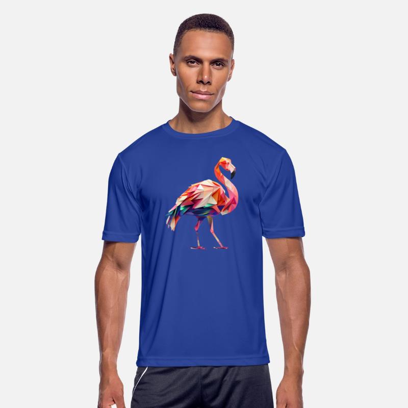 Vibrant Origami Flamingo - Handmade Art for