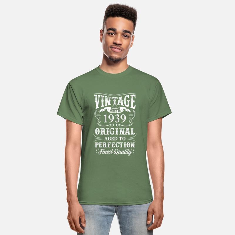 Vintage 1939 Original Birthday Awesome Since 1939