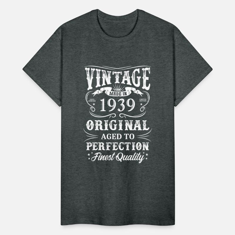 Vintage 1939 Original Birthday Awesome Since 1939