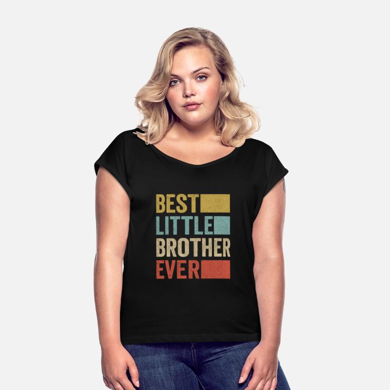 Vintage Best Little Brother Ever Tee Retro Little