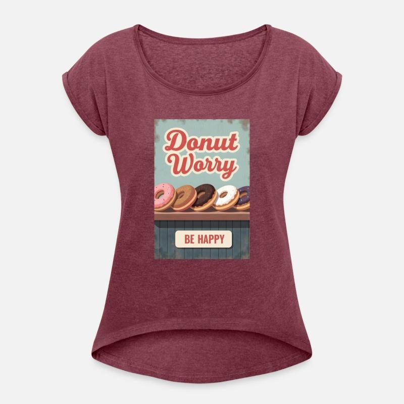 Vintage Donut Poster – Retro Dessert Wall Art