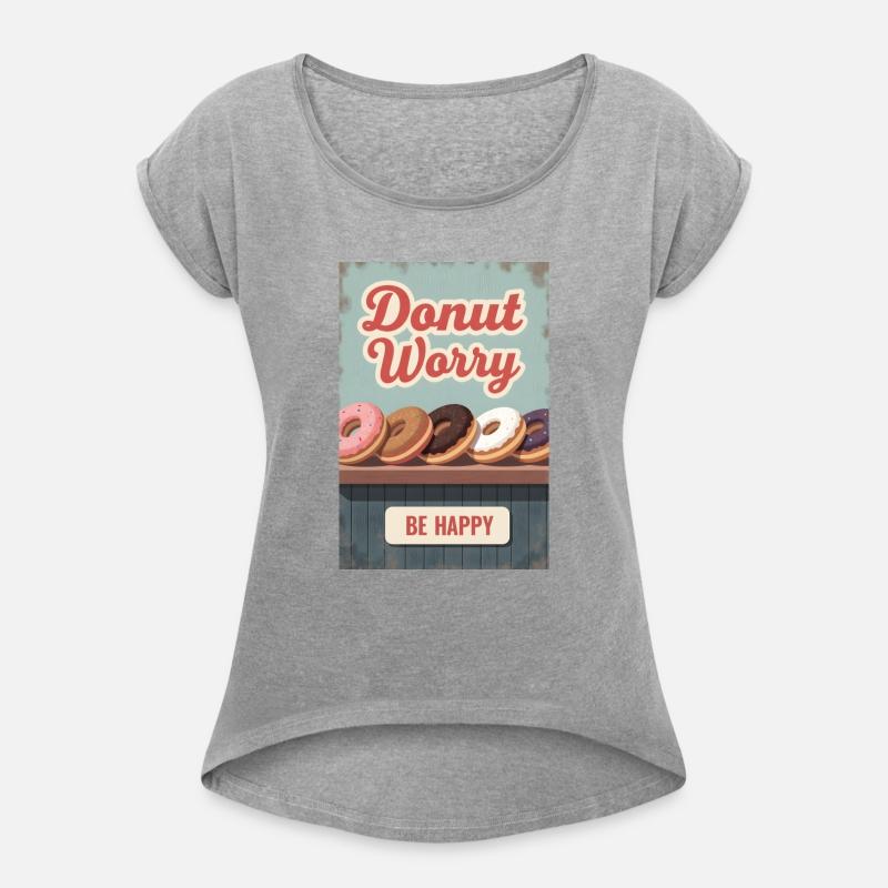 Vintage Donut Poster – Retro Dessert Wall Art