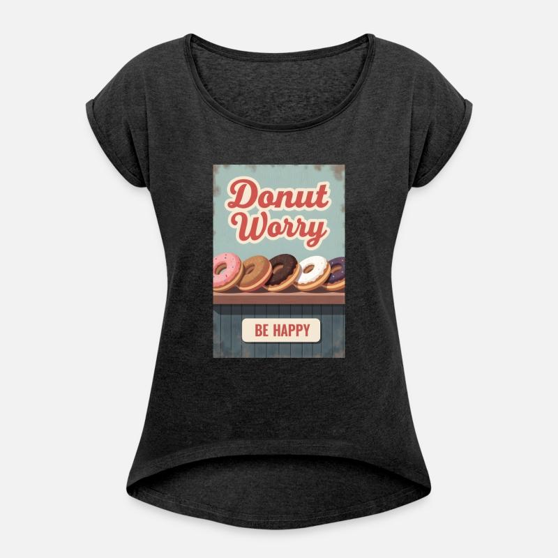 Vintage Donut Poster – Retro Dessert Wall Art