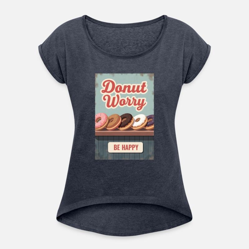 Vintage Donut Poster – Retro Dessert Wall Art