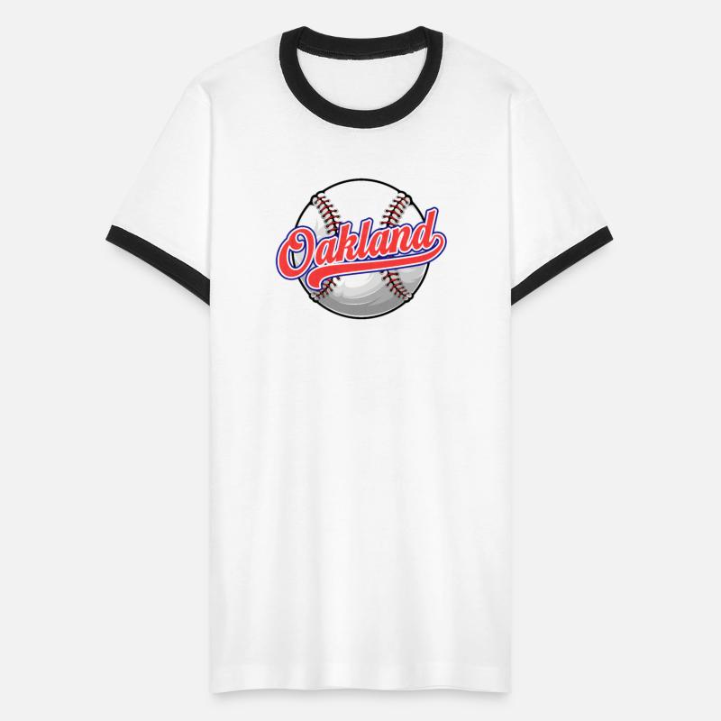 Vintage Oakland Baseball Distressed Baseball Pun