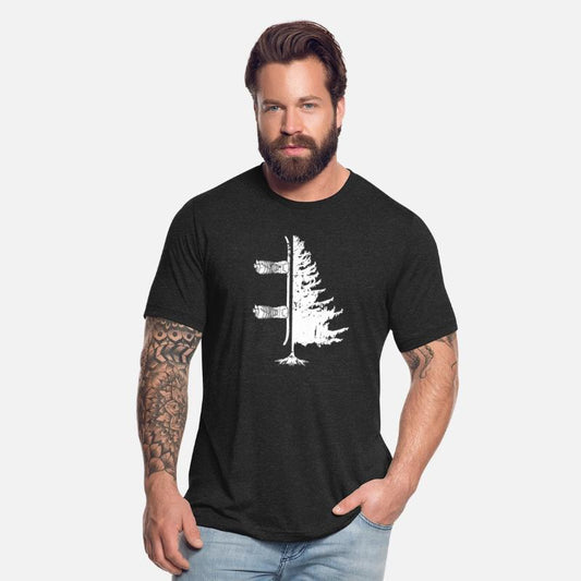 Vintage Pine Snowboard Snowboarding Winter Sport