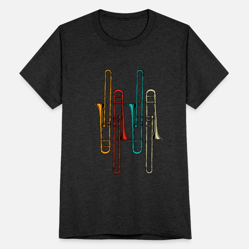 Vintage trombone gift for trombone players