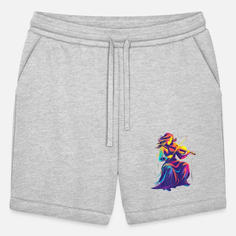 Violin Girl Retrowave Violinist Concert Band