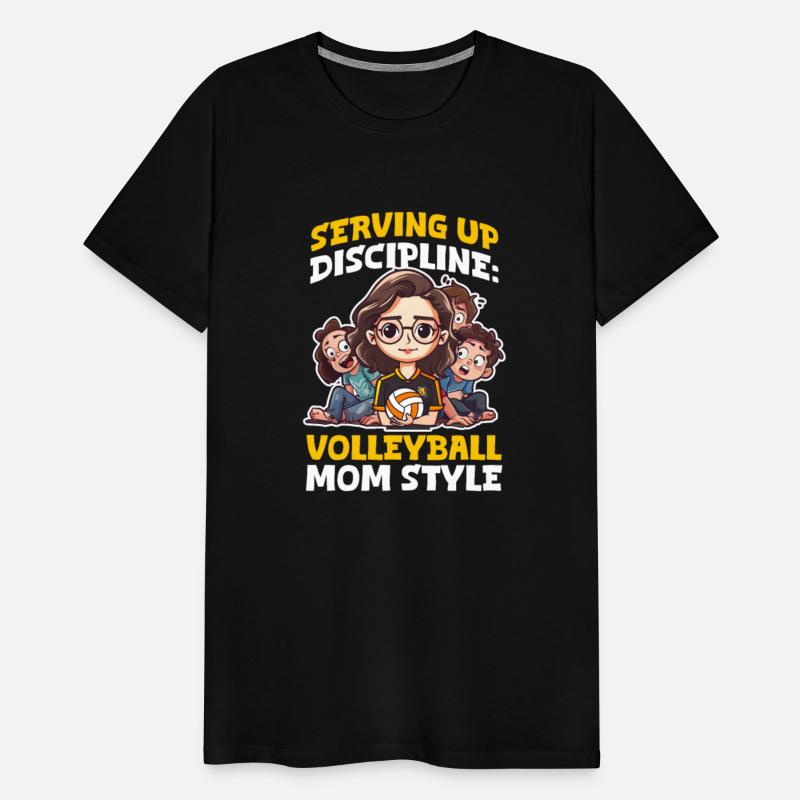 Volleyball Mom Serving Up Discipline