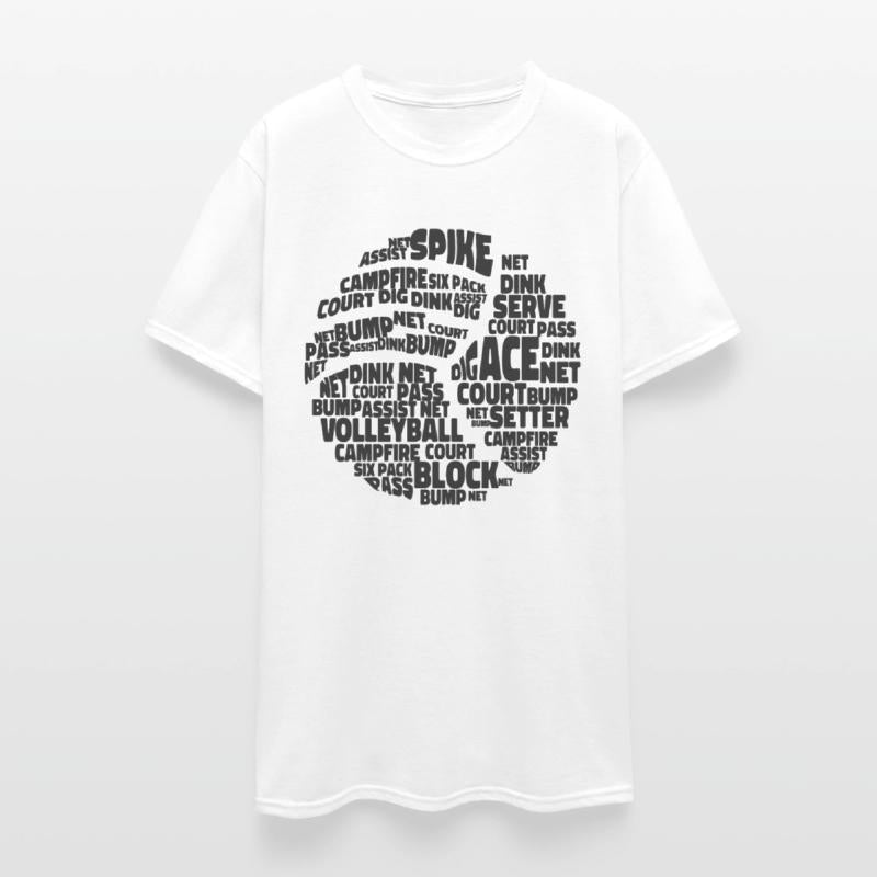 Volleyball Player Team Word Cloud