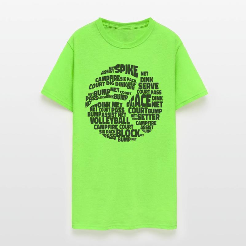 Volleyball Player Team Word Cloud