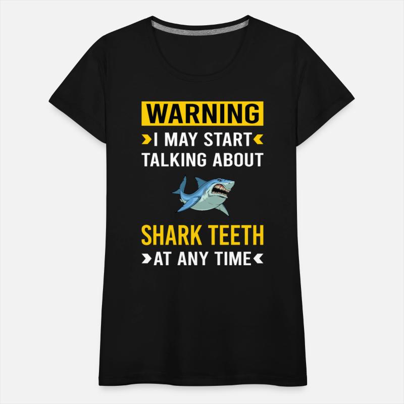Warning Shark Teeth
