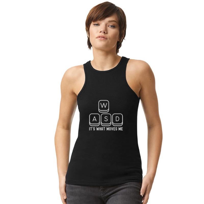 WASD It's What Moves Me Funny Gaming PC Gamer