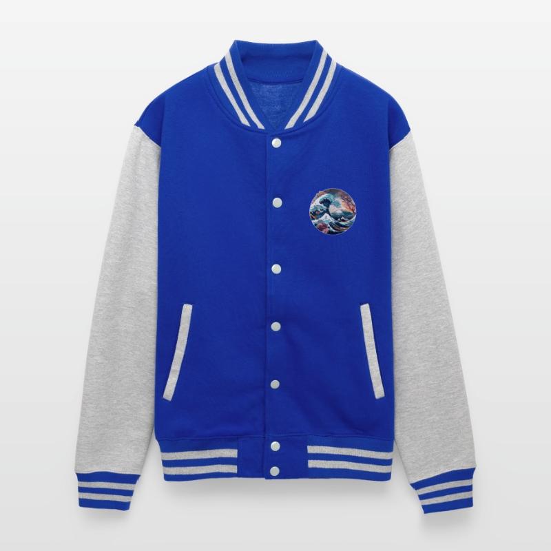 Watercolor Sea Waves Asian Art Water Nature