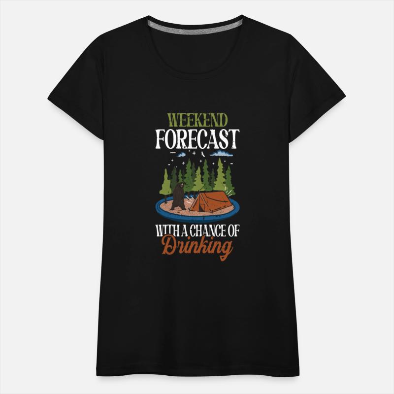 Weekend Forecast Camping With A Chance Of Drinking