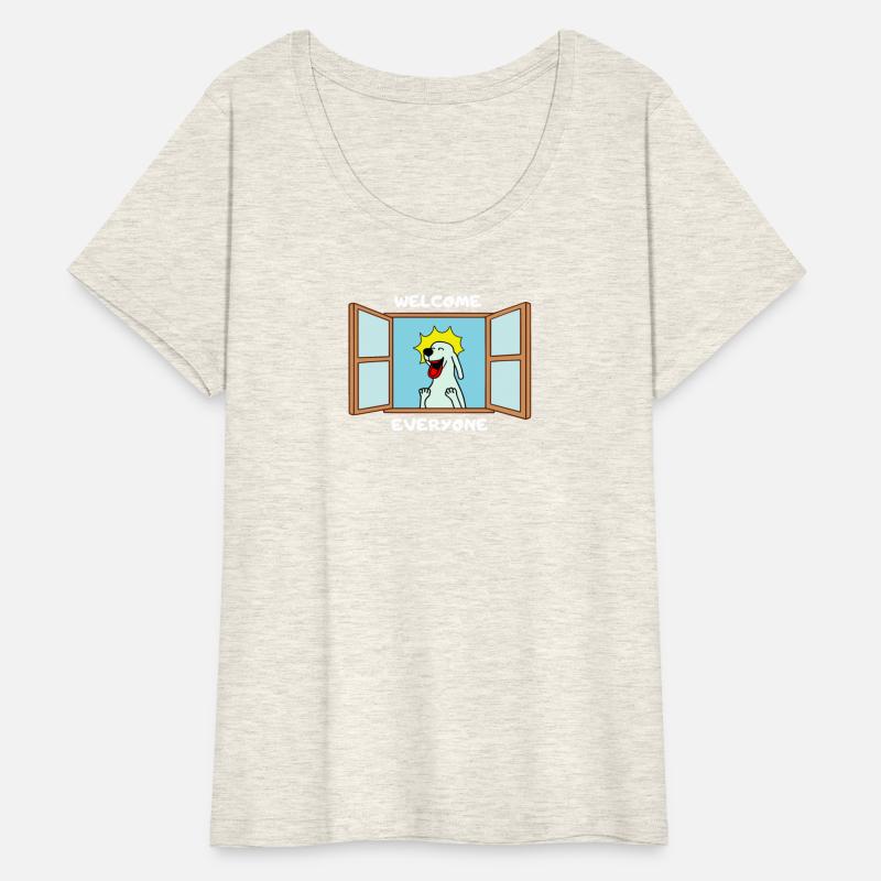 Welcome everyone! - white text