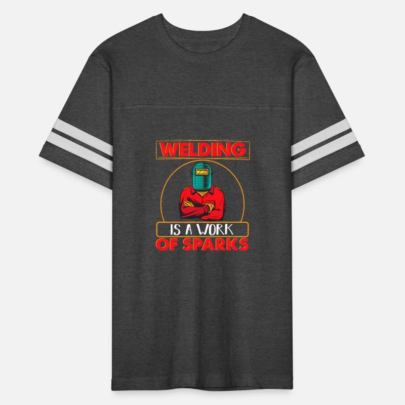 Welding is a work of sparks Weld Worker Welder