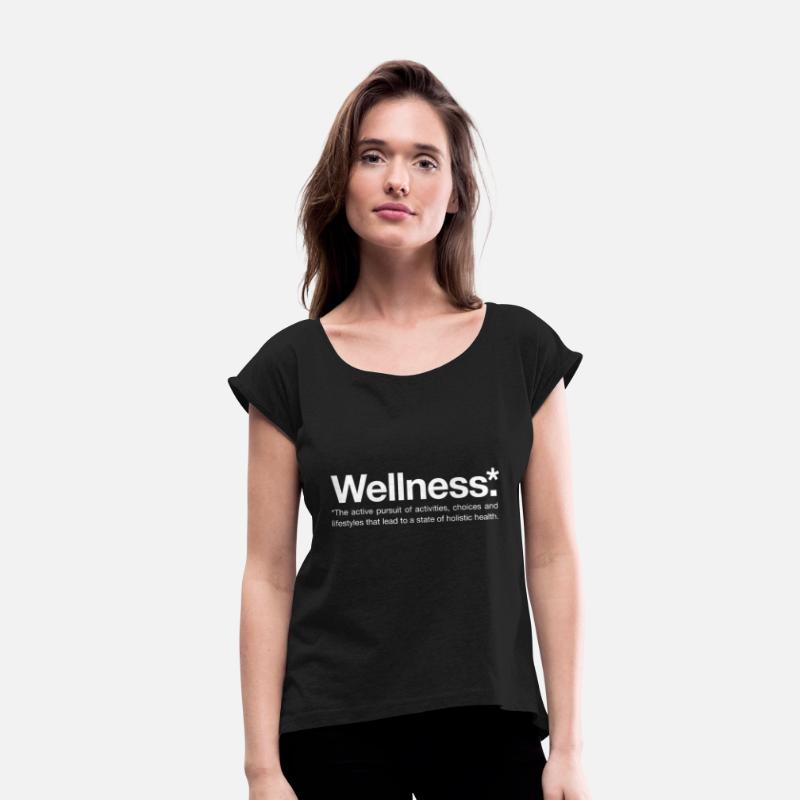 Wellness Definition White Font