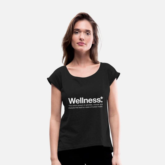 Wellness Definition White Font