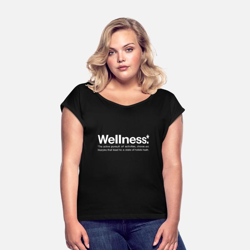 Wellness Definition White Font