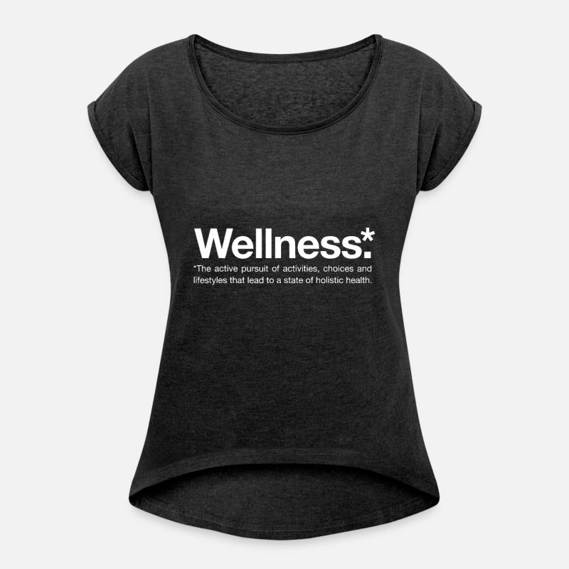 Wellness Definition White Font