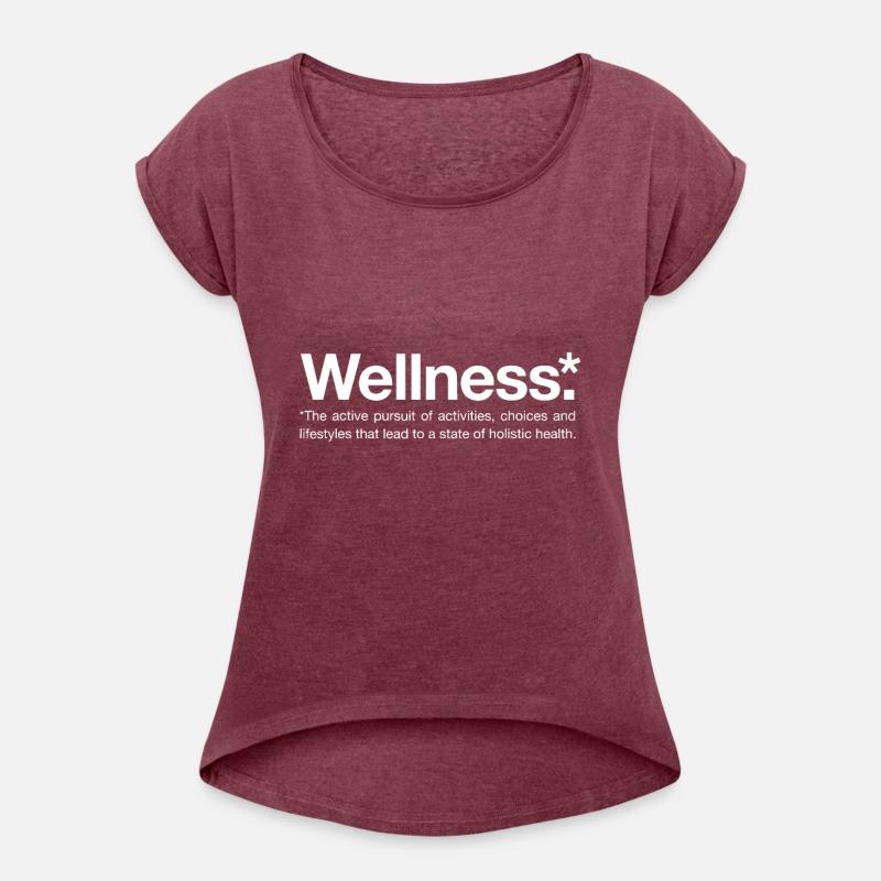 Wellness Definition White Font