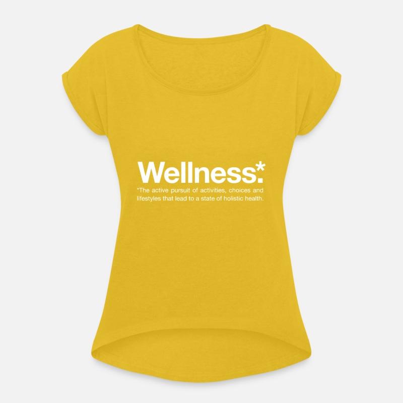 Wellness Definition White Font