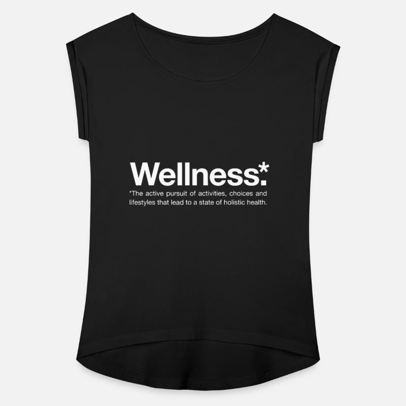 Wellness Definition White Font