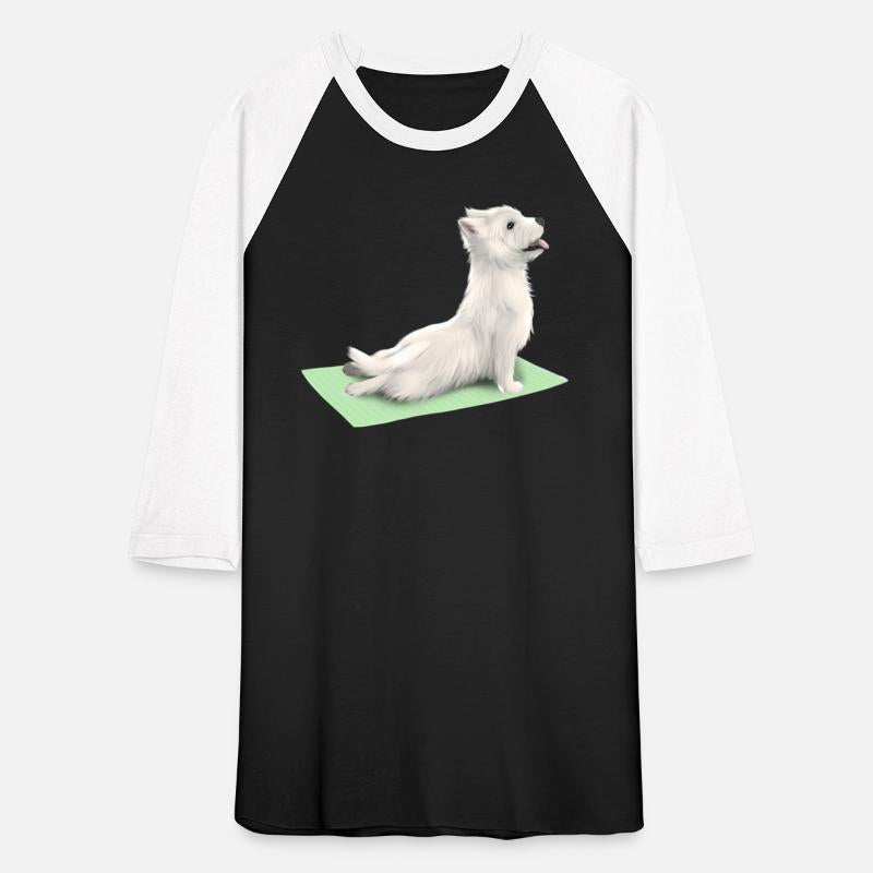 West Highland White Terrier Dog Yoga Pose Meditati