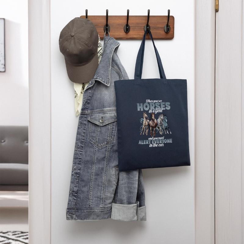 When you see horses in a field and you must