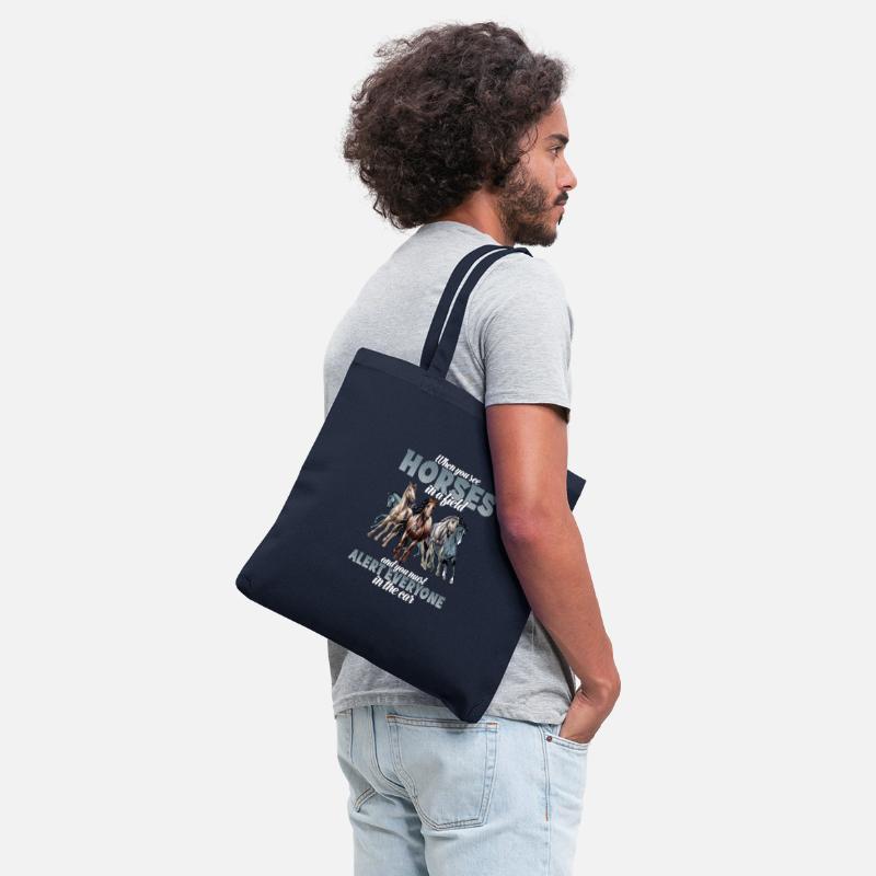 When you see horses in a field and you must