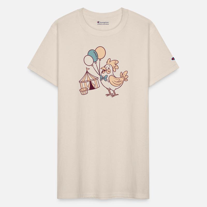 Whimsical Party Bird with Balloons
