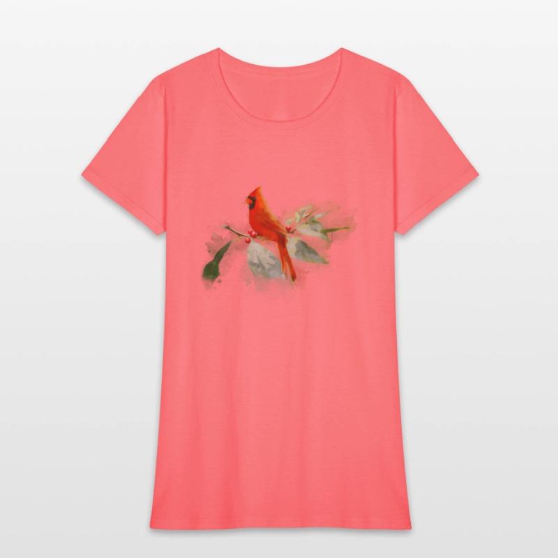 Wild Red Cardinal Bird