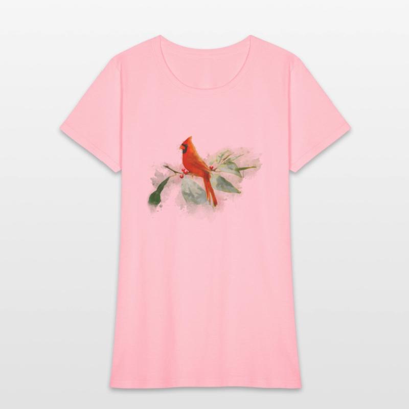 Wild Red Cardinal Bird