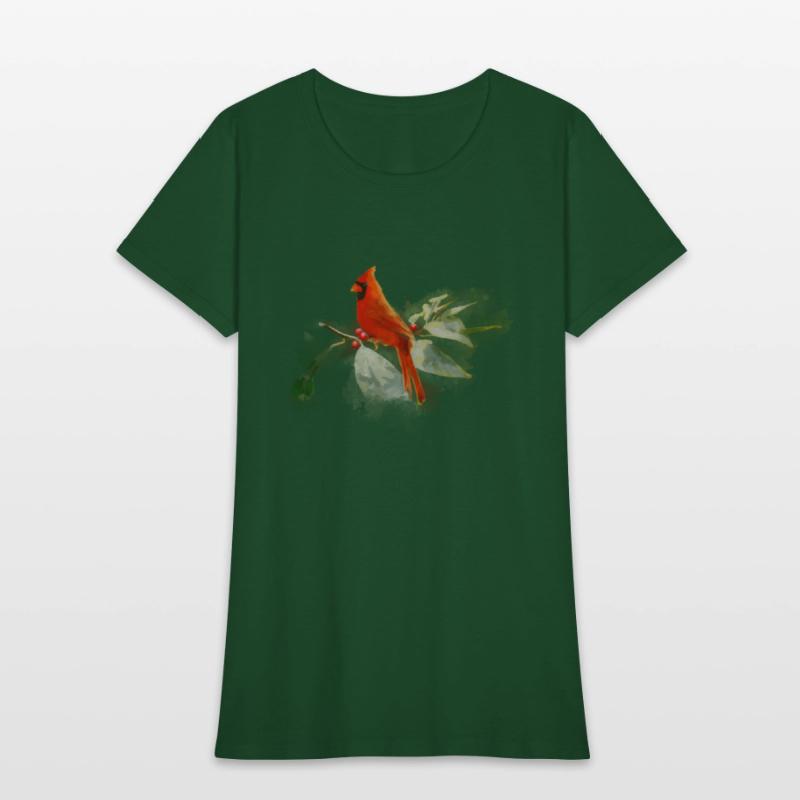 Wild Red Cardinal Bird