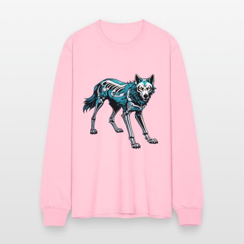 Wolf Skeleton Illustration