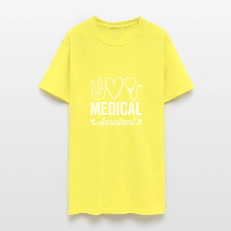 Womens Medical Assistant Cute Heart Stethoscope Vi