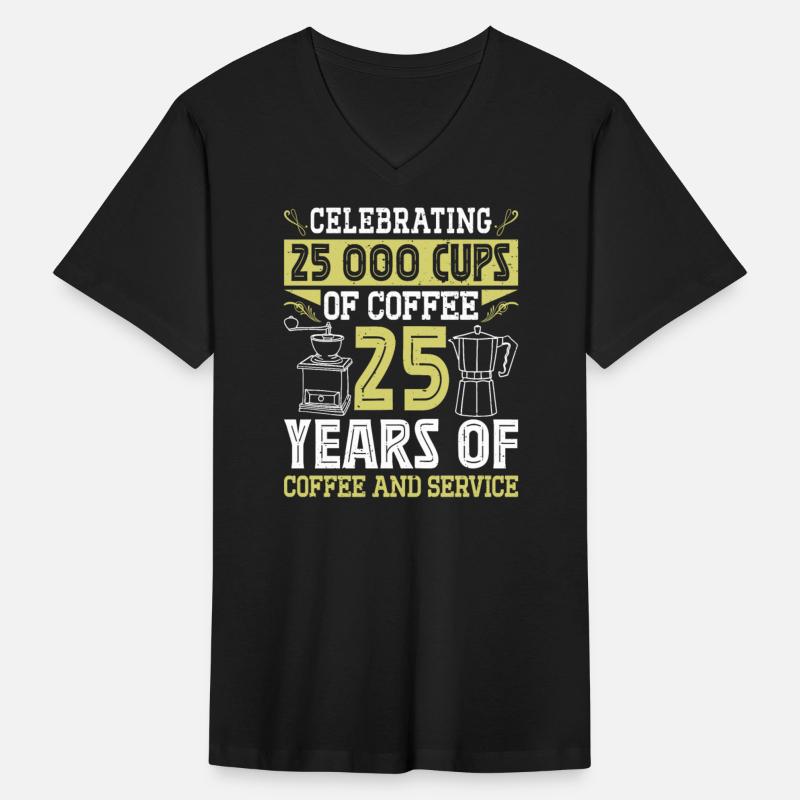 Work Anniversary Celebrating 25000 Cups Coffee
