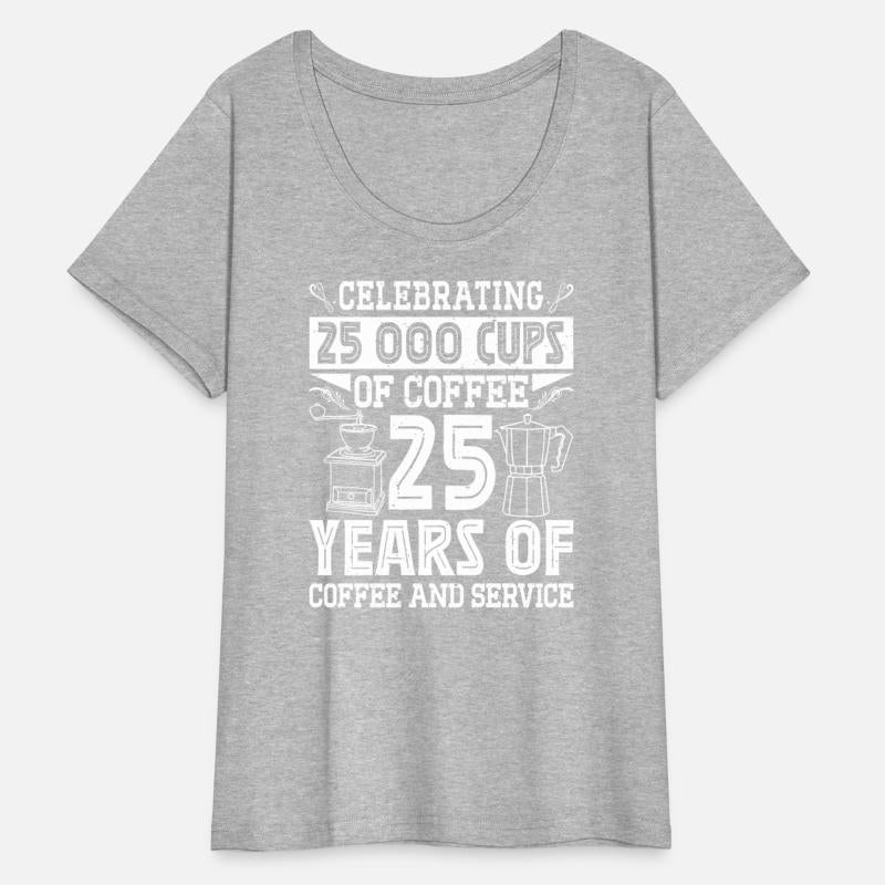 Work Anniversary Celebrating 25000 Cups Coffee