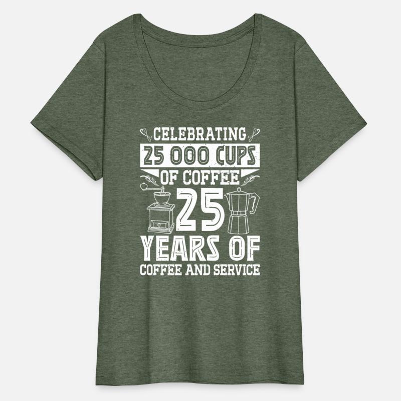 Work Anniversary Celebrating 25000 Cups Coffee