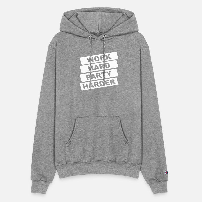 Work Hard Party Harder Team Club Friends Celebrate