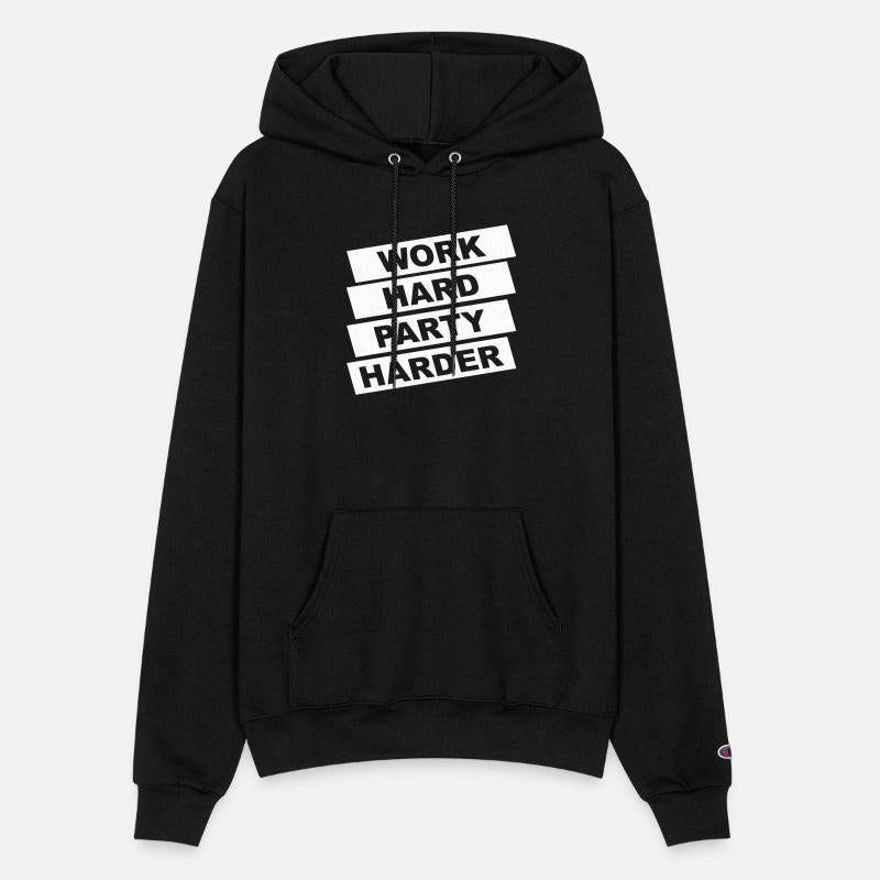 Work Hard Party Harder Team Club Friends Celebrate