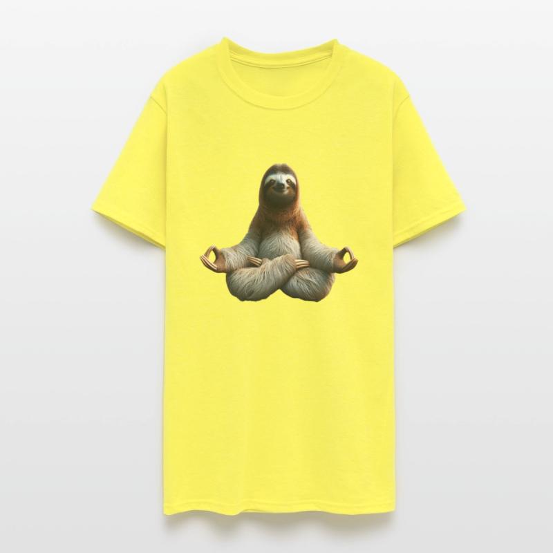 Yoga Sloth Serenity: Slow and Steady Bliss