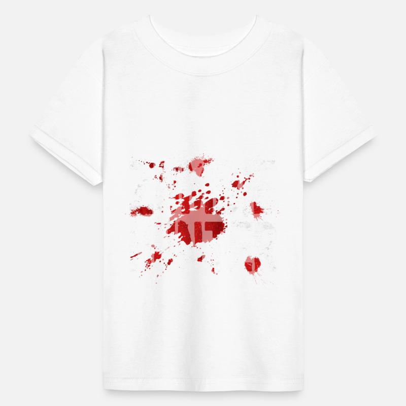 Zombie Hunter Creepy Scary Blood Splatter Zombies