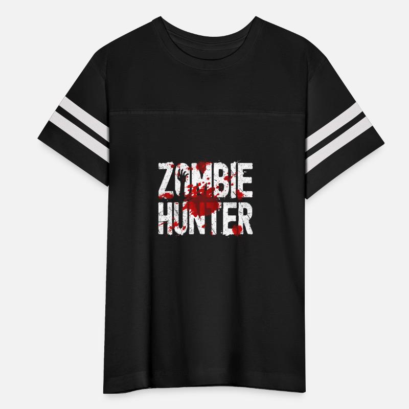 Zombie Hunter Creepy Scary Blood Splatter Zombies
