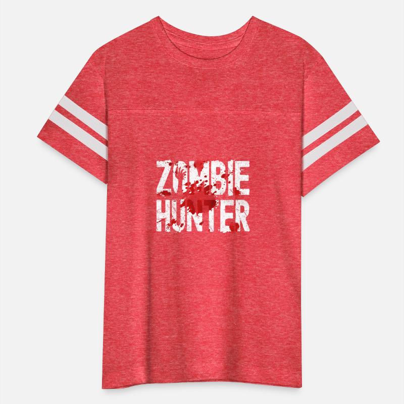 Zombie Hunter Creepy Scary Blood Splatter Zombies