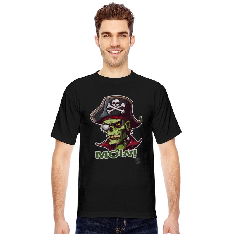 Zombie Pirate Says "Moin!"