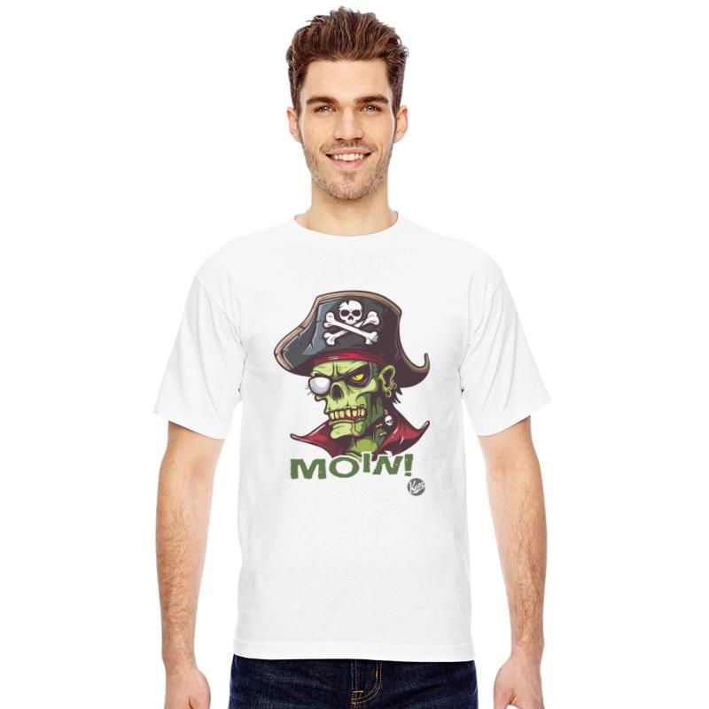 Zombie Pirate Says "Moin!"
